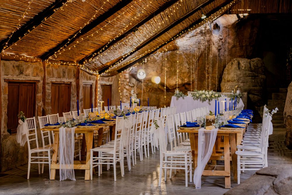 Reception tablescape